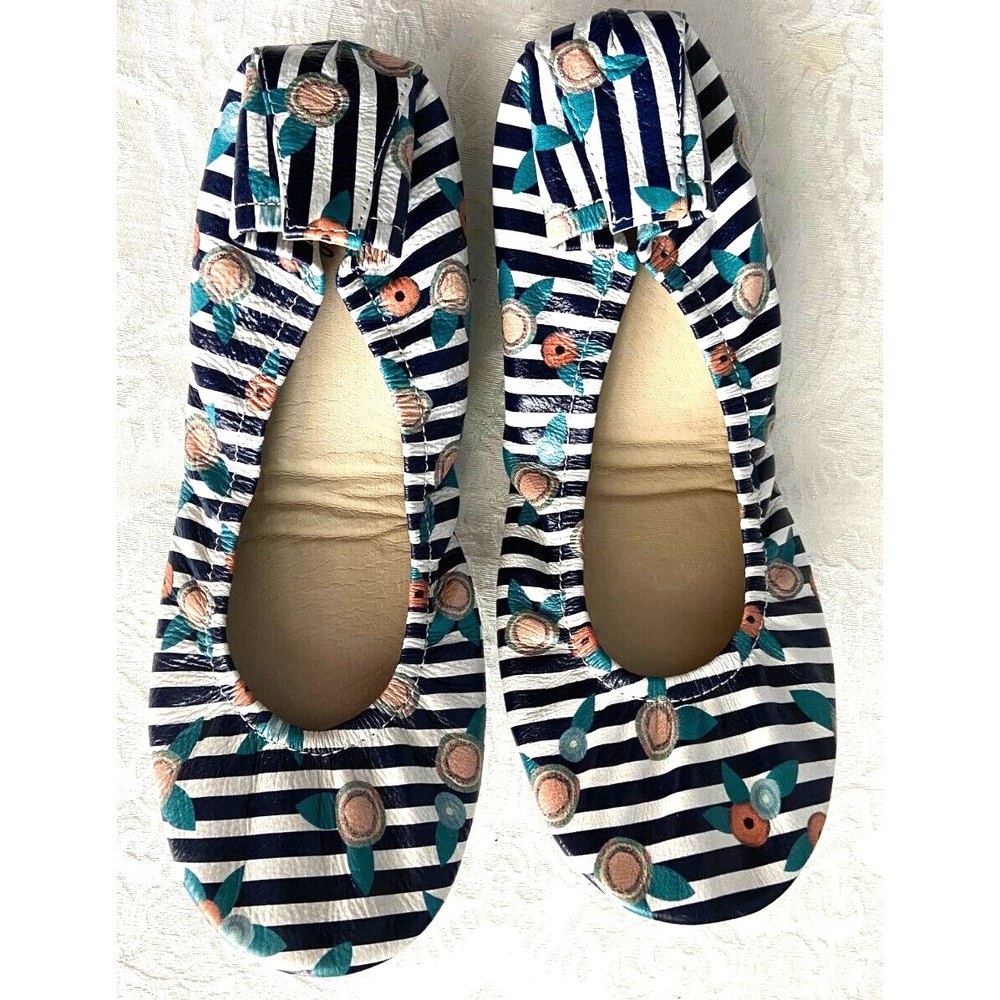 The Storehouse Flats Size 8 Foldable Comfort Flats Floral Print